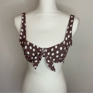 Abercrombie underwire bralette bathing suit top